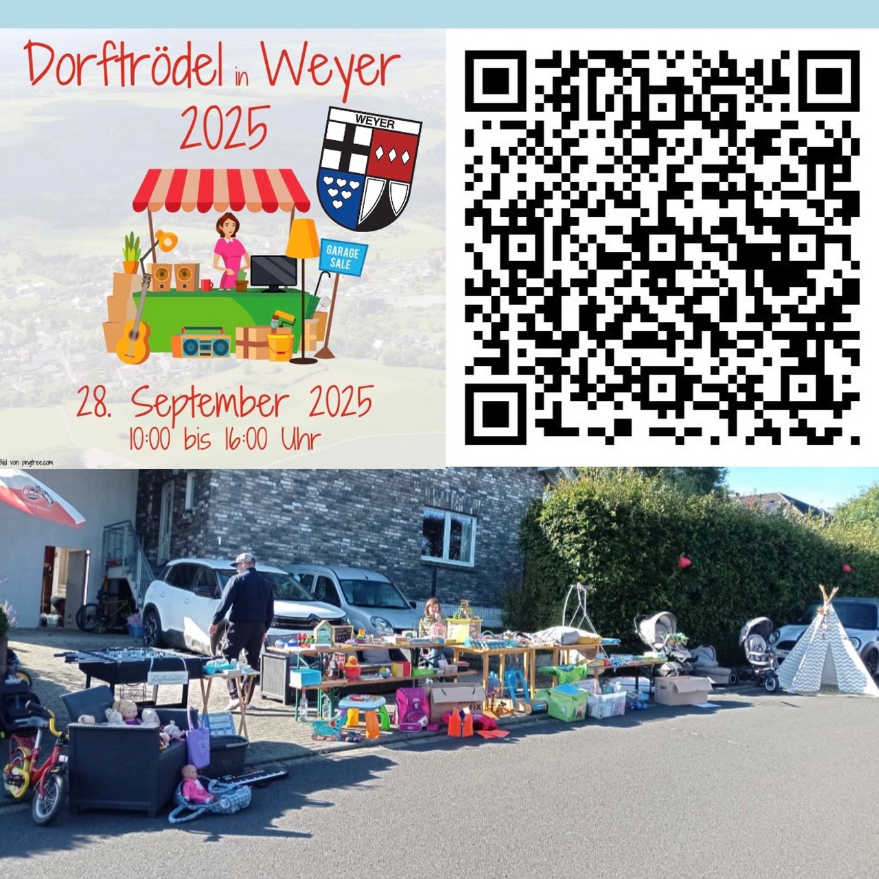 Dorftrödel in Weyer am 28. September 2025