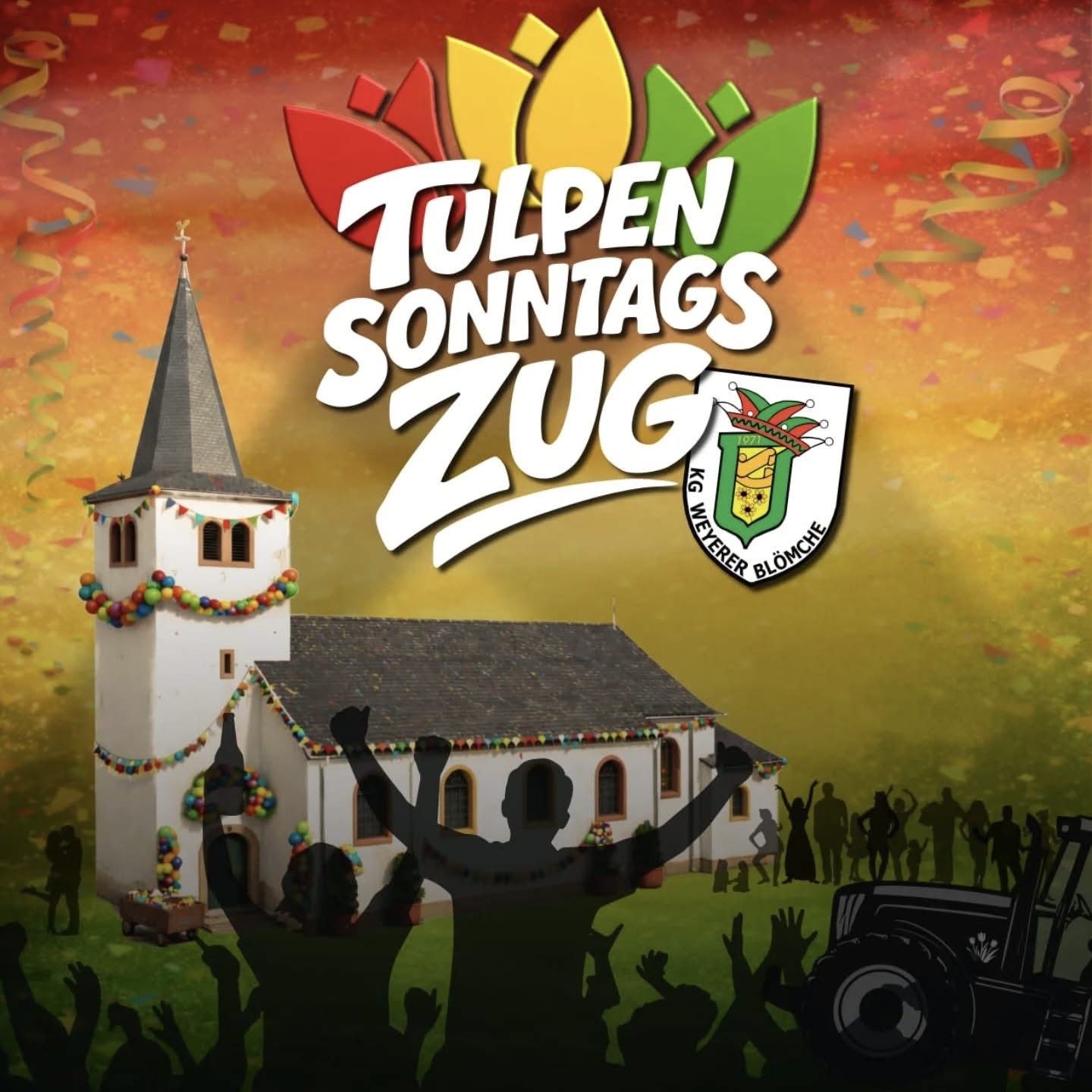 Tulpensonntagszug in Weyer