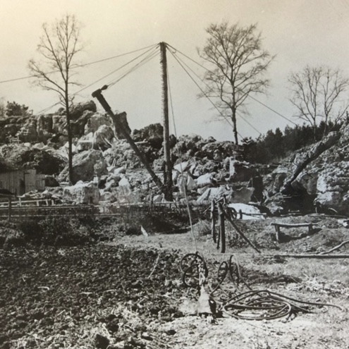 Travertinabbau im Gebiet Weyer-Dreimühlen