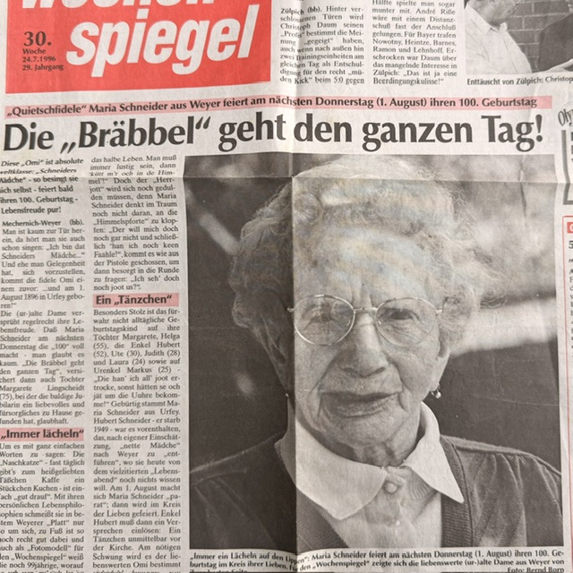 Die "Bräbbel" geht den ganzen Tag!