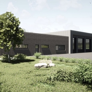 Identische Architektur, andere Größe